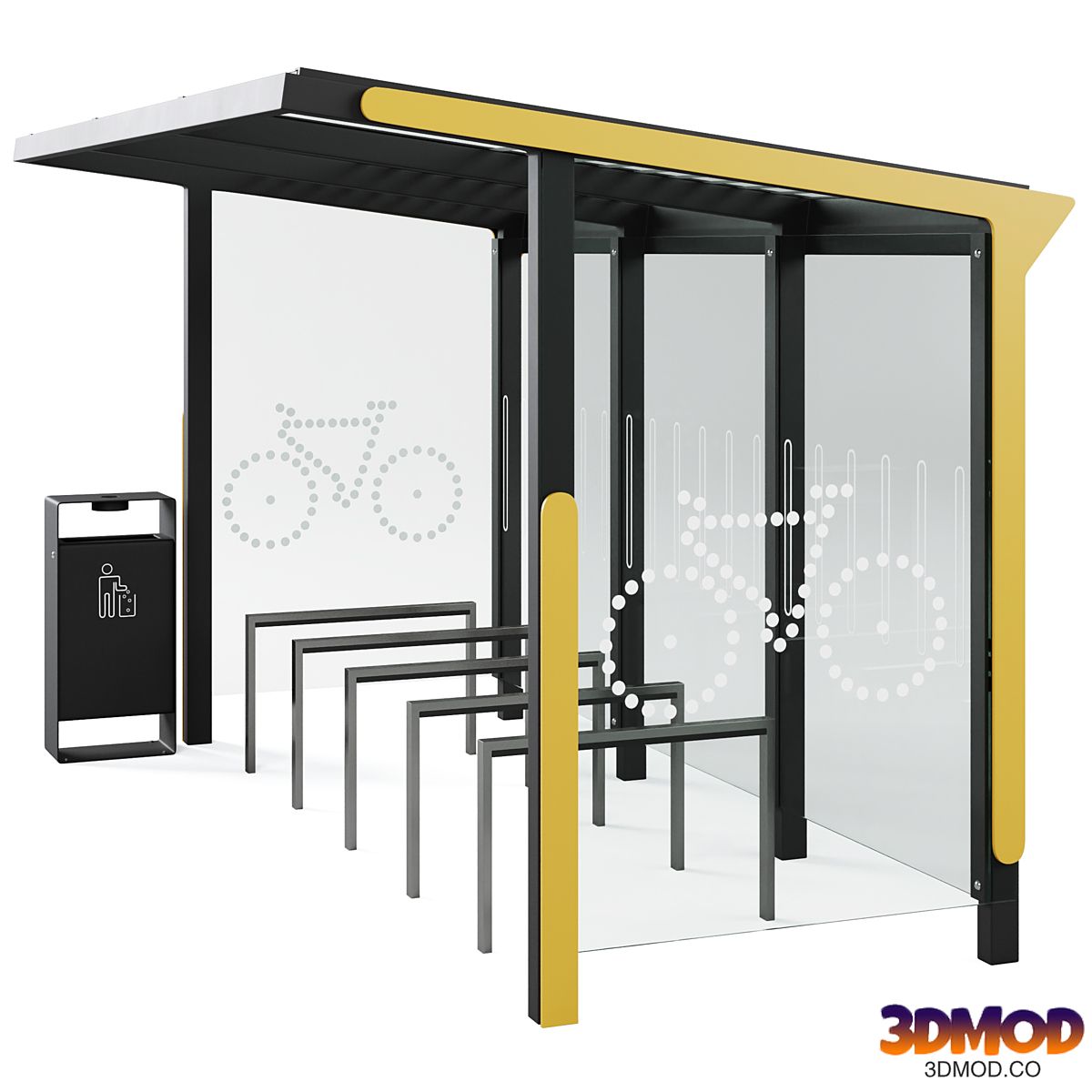 Bicycle parking Aureo Velo by mmcite
