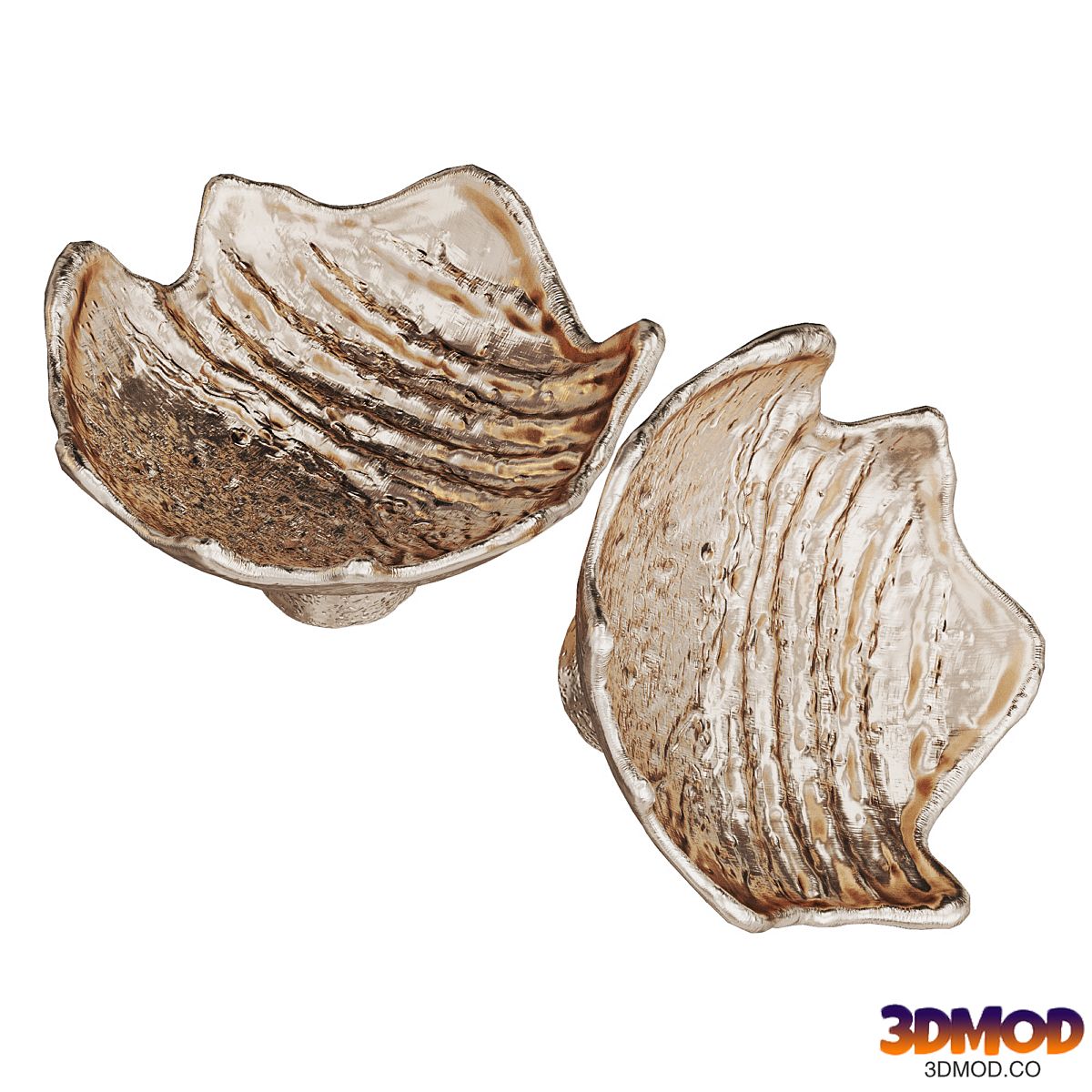 Furniture handle LEAF Pull Cast