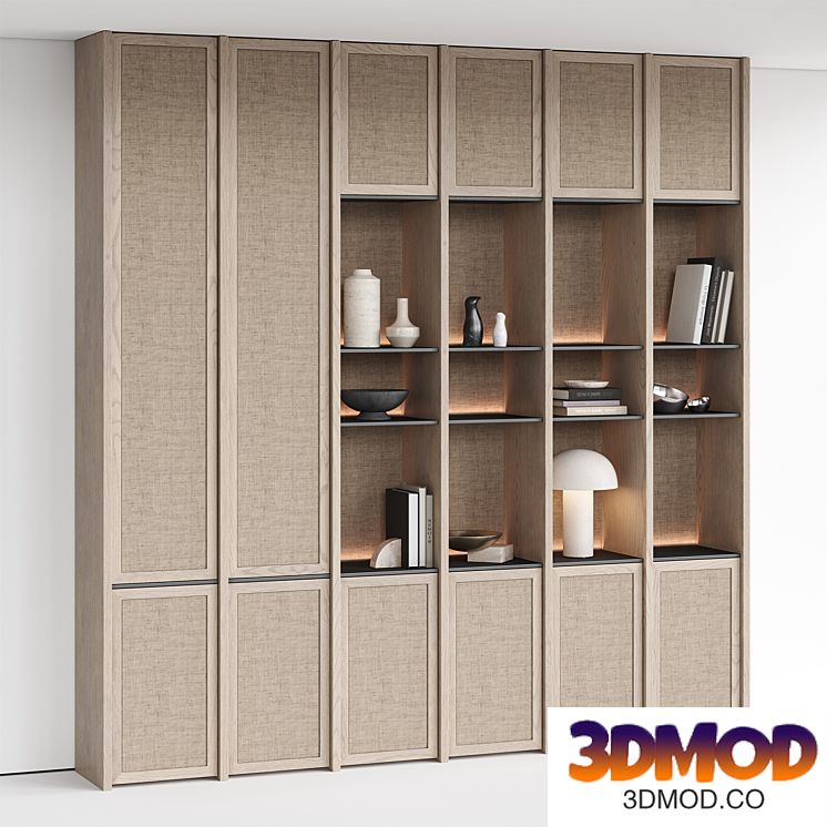 Shelving with decor 2