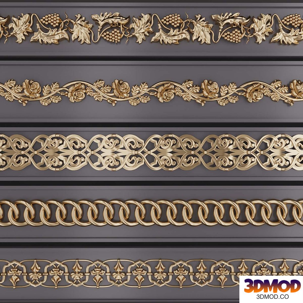Trim Ornament 121