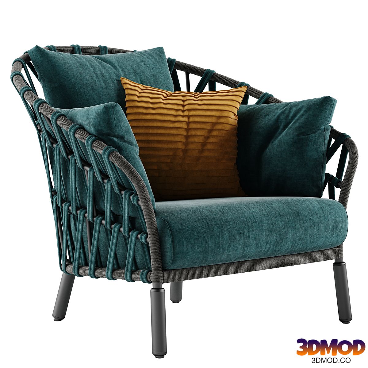 Varaschin Emma Cross armchair
