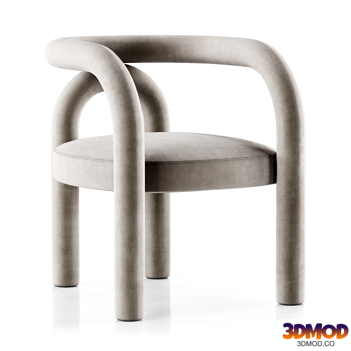 Open Back Chair by Litfad