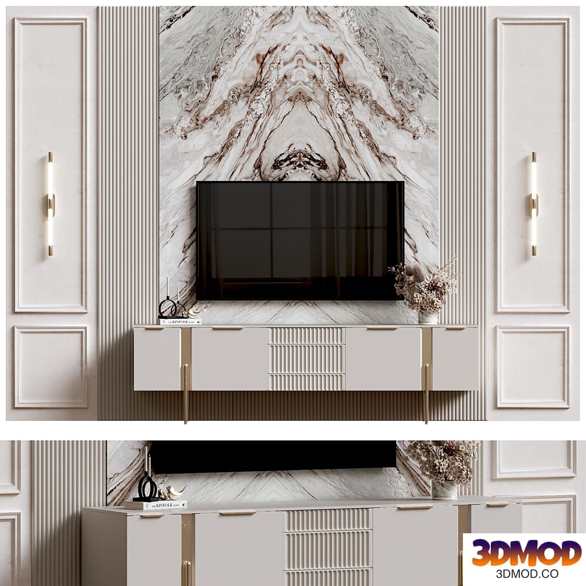 Tv wall set 14-3