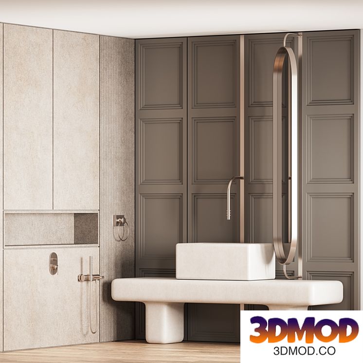 Bathroom Furniture Set 05