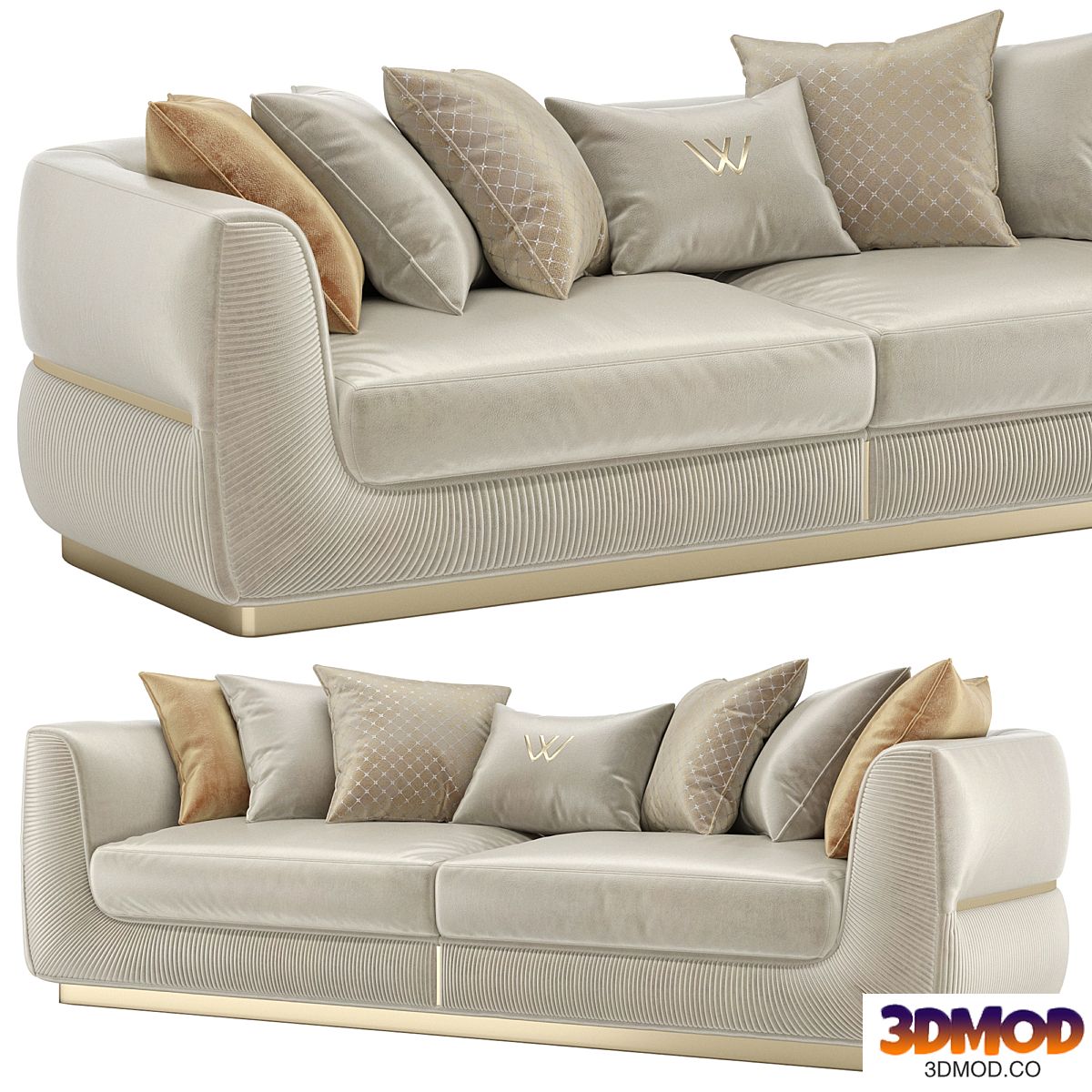 BELLONA Lorenzo W sofa 4 Seater