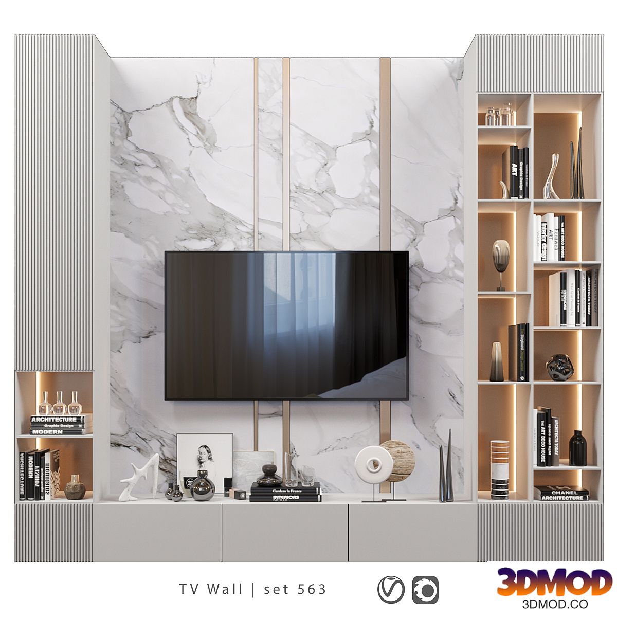 TV Wall | set 563