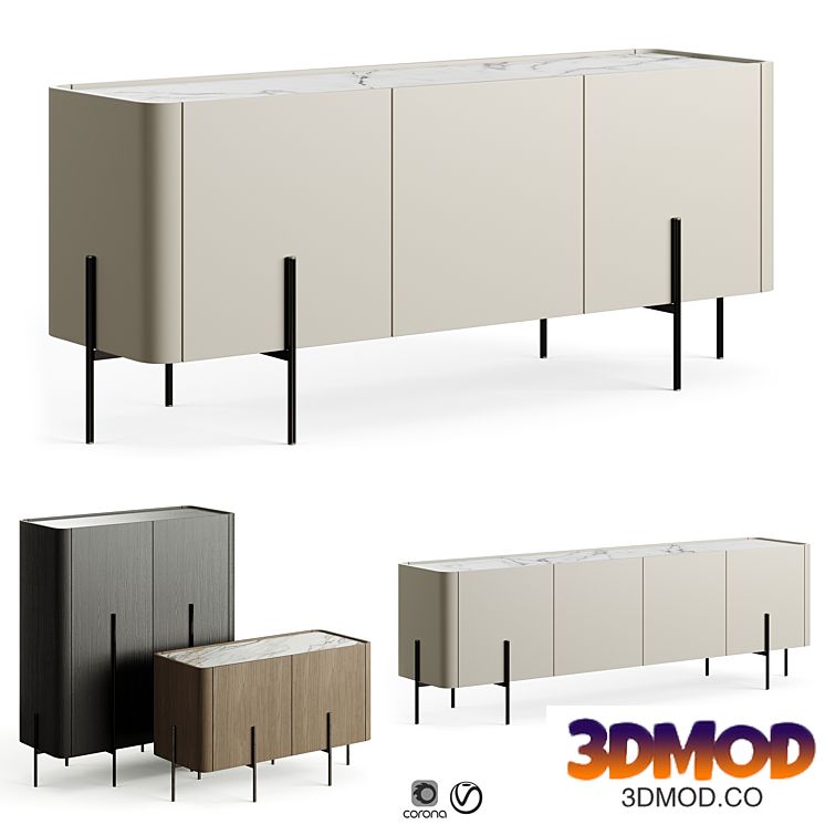 Liu Jo Caillou Low Cupboard