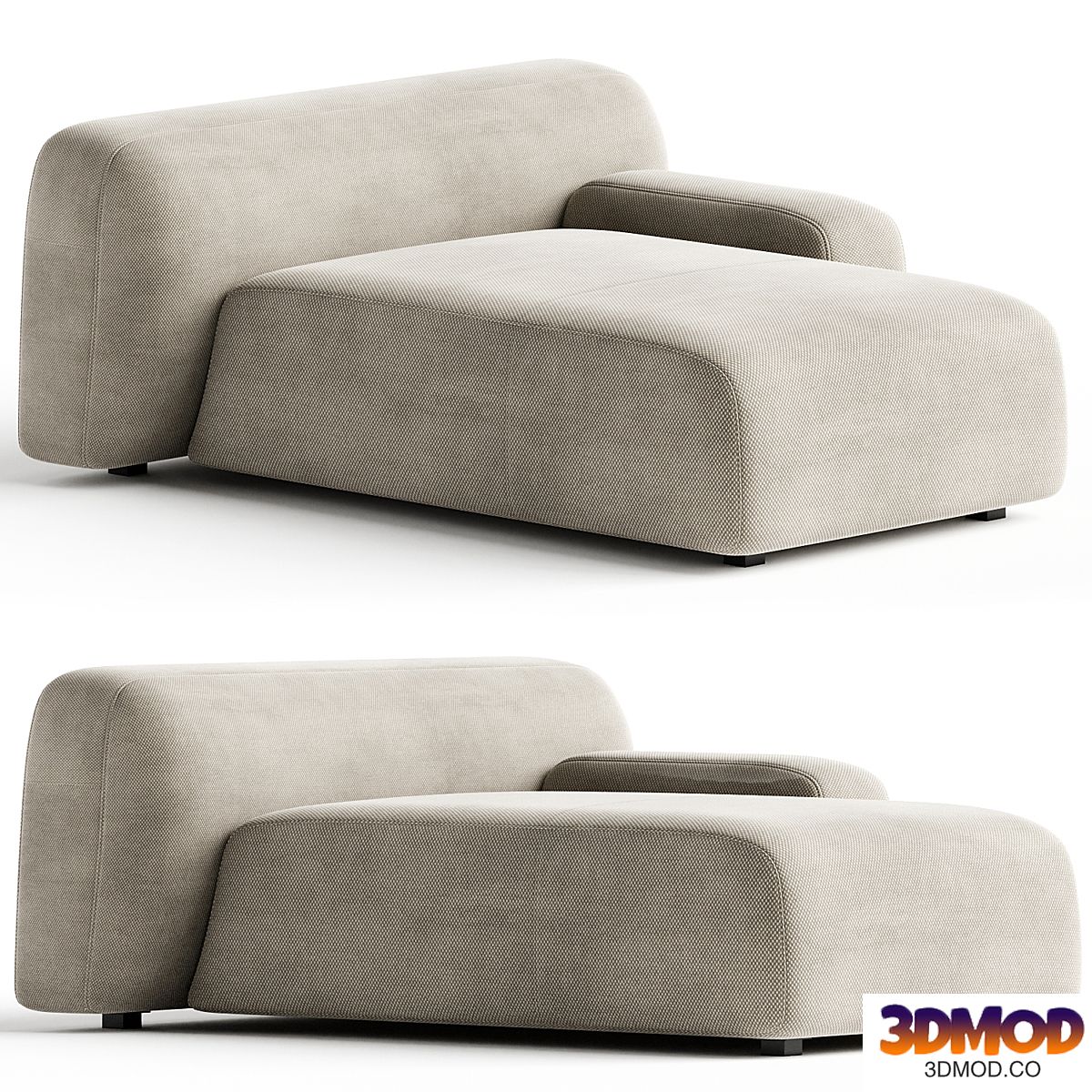 Suiseki Sofa cod SUI11DX composition