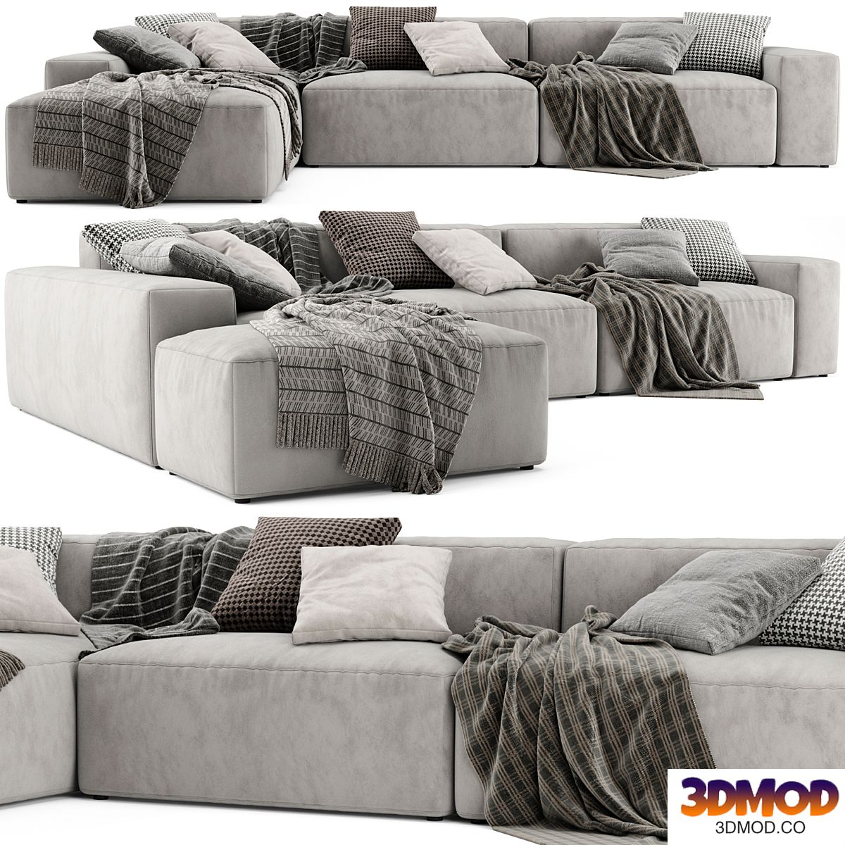 Jesse Daniel Chaise Longue Sofa
