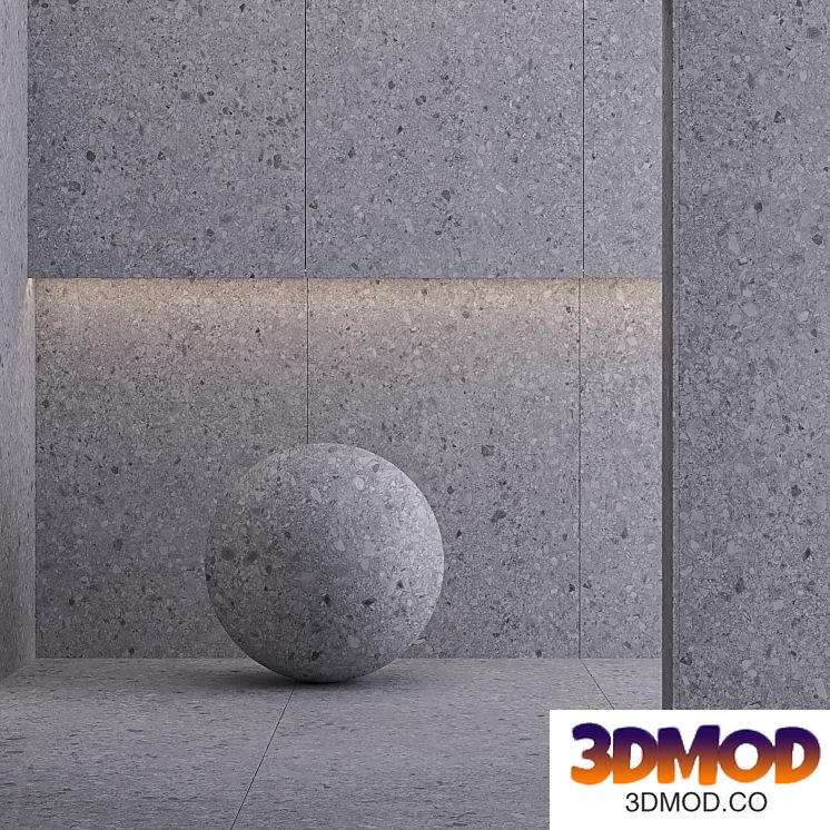Porcelain tile Laminam CEPPO DI BRECCIOLA GRIGIO. 3000x1000 mm.