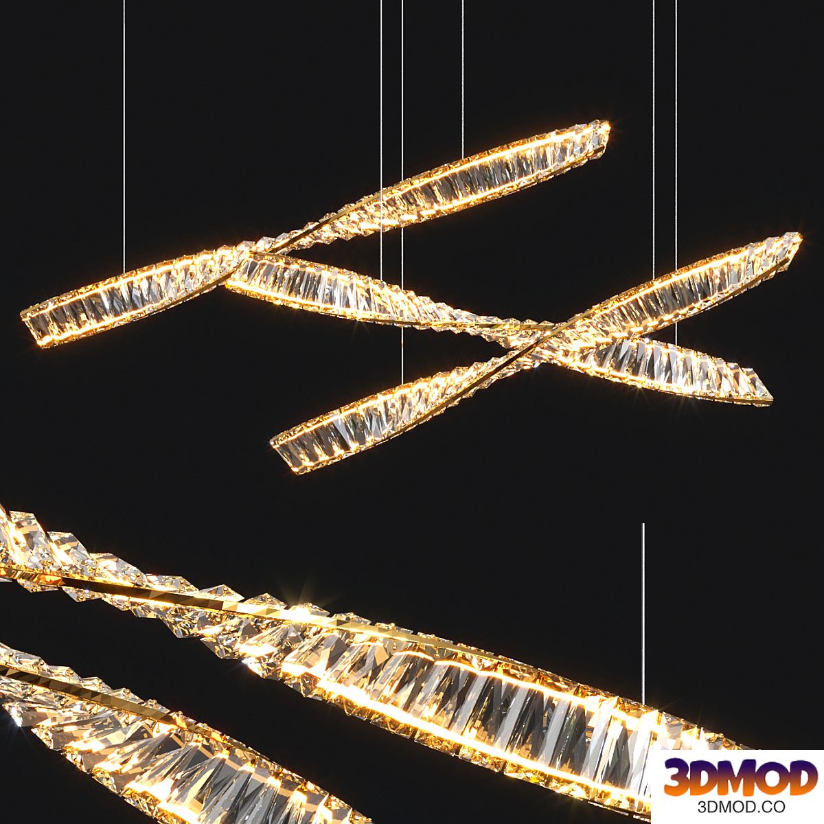 Rectangular Pendant Linear