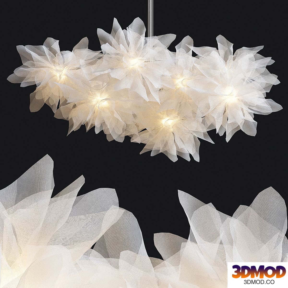Fluo Compo Suspension Lamp