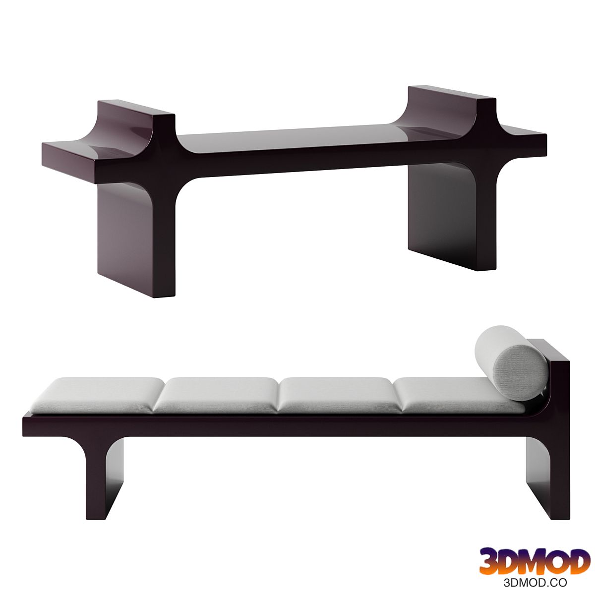 DHARMA bench by Baxter