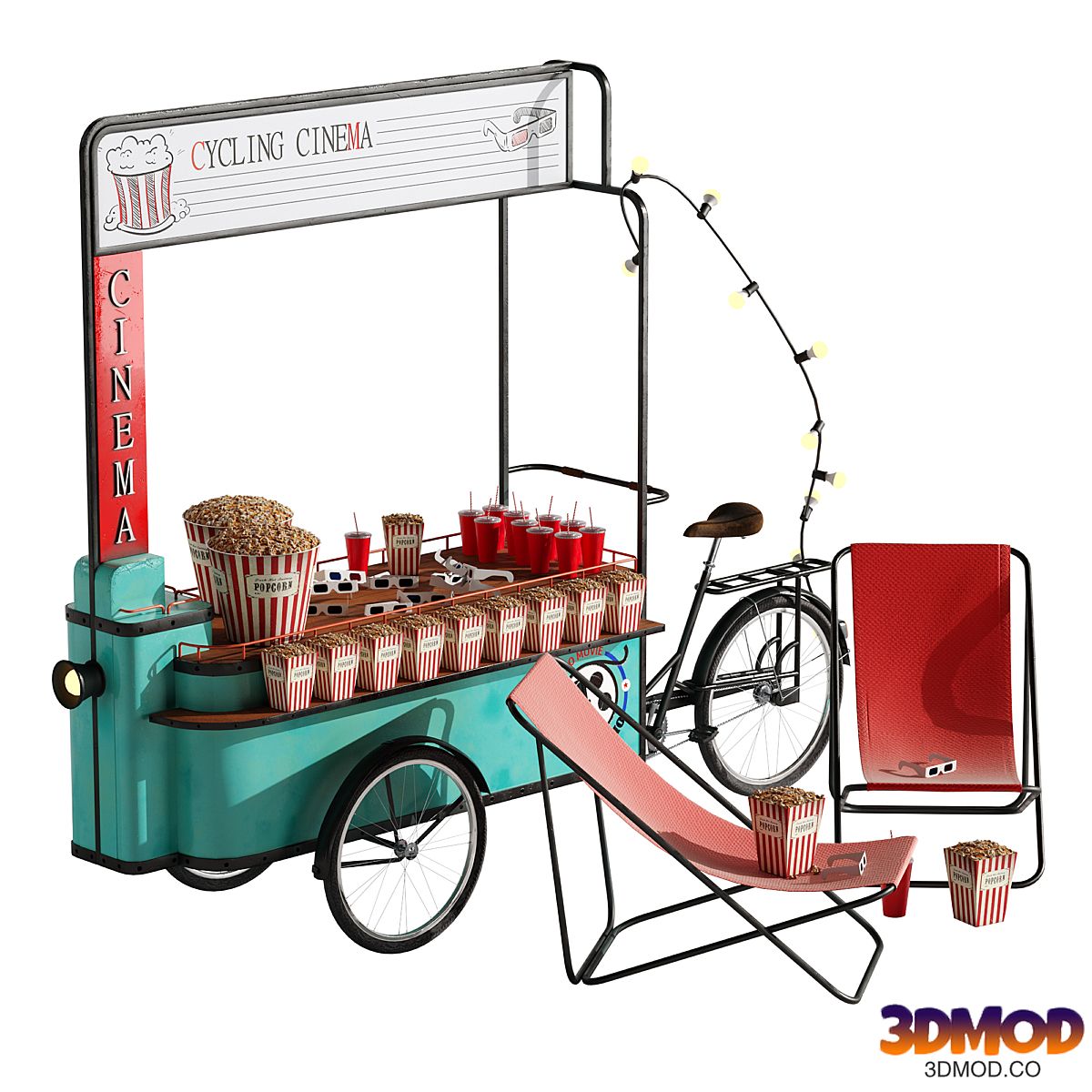 Cinema Cart set 1