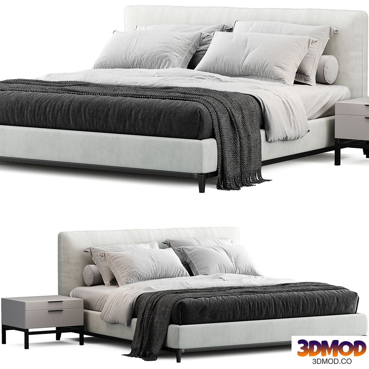 Minotti Andersen bed