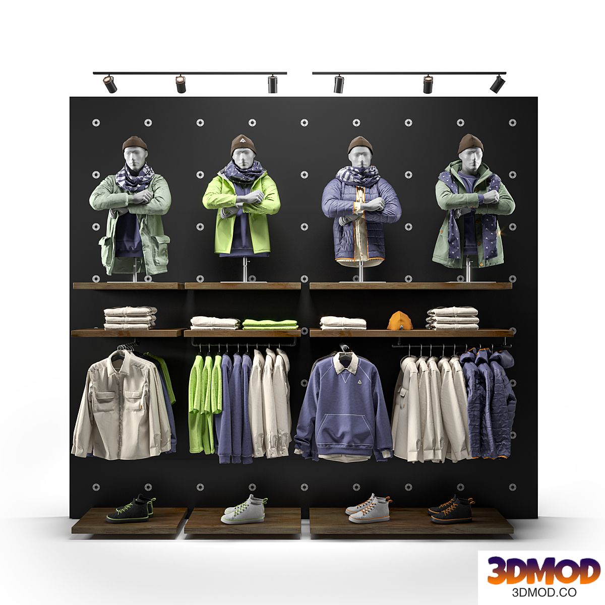 clothes shop outdoor clothing 01