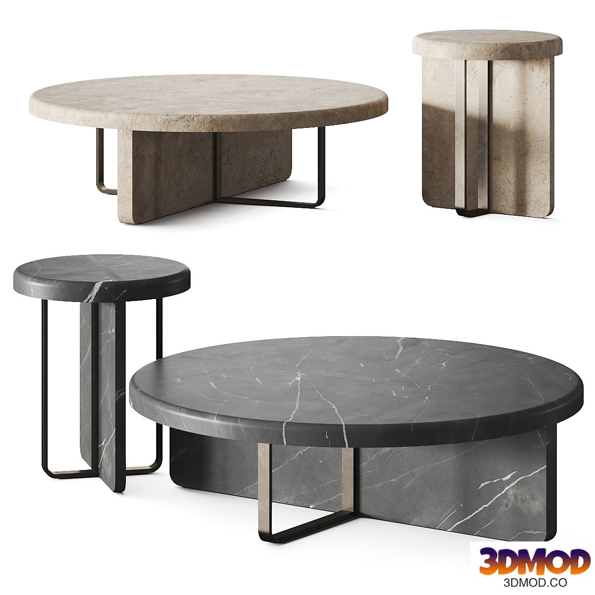 Giorgio Bonaguro Line Coffee Tables