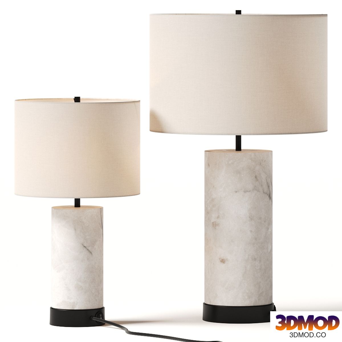 Pottery Barn Windham Alabaster Table Lamps