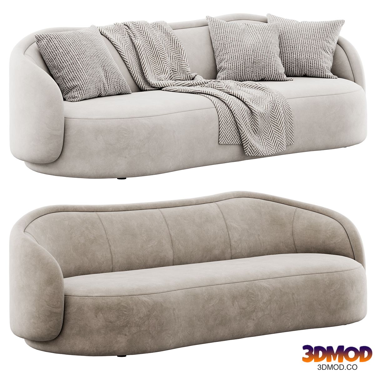 Pia sofa by Christophe Delcourt