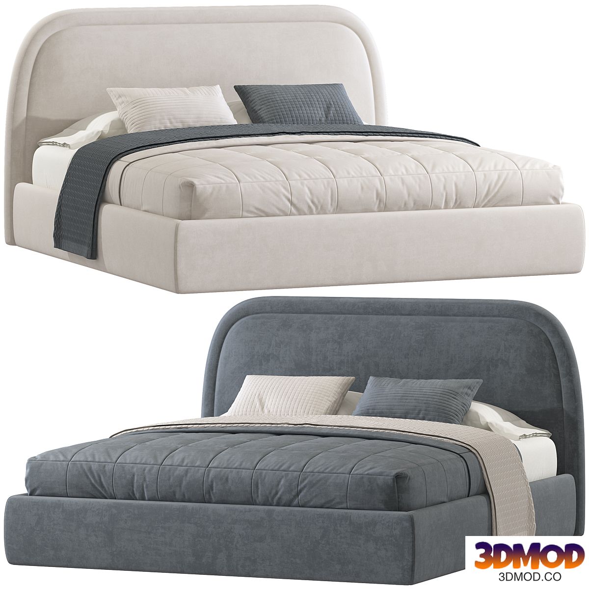 Double bed 150.