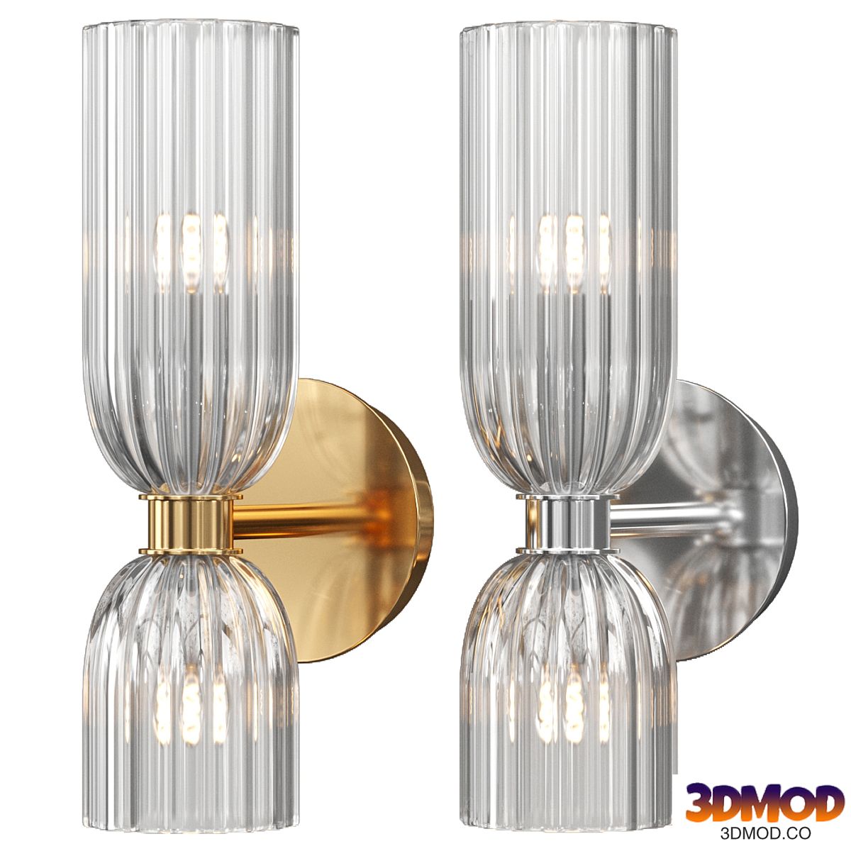 Asalea Double Bath Sconce Circa