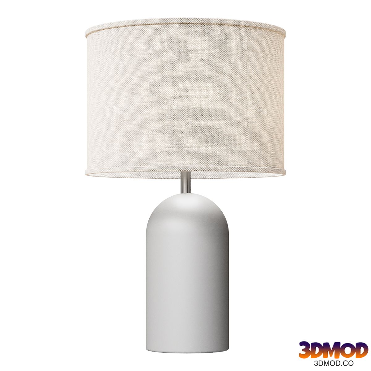 Large Concrete Table Lamp