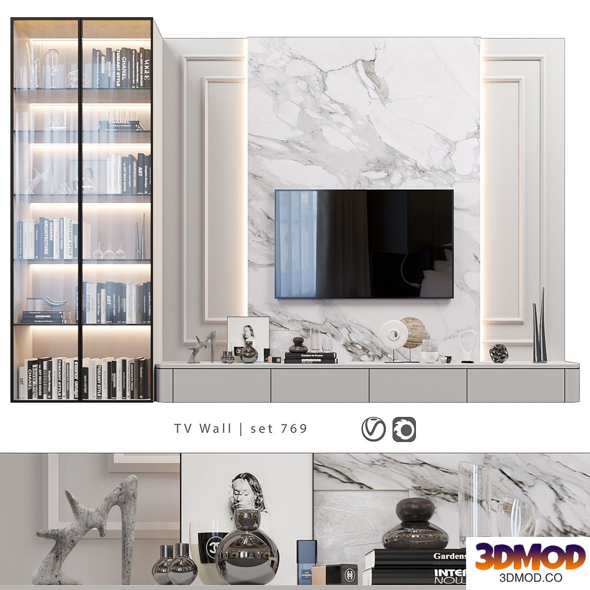 TV Wall | set 769