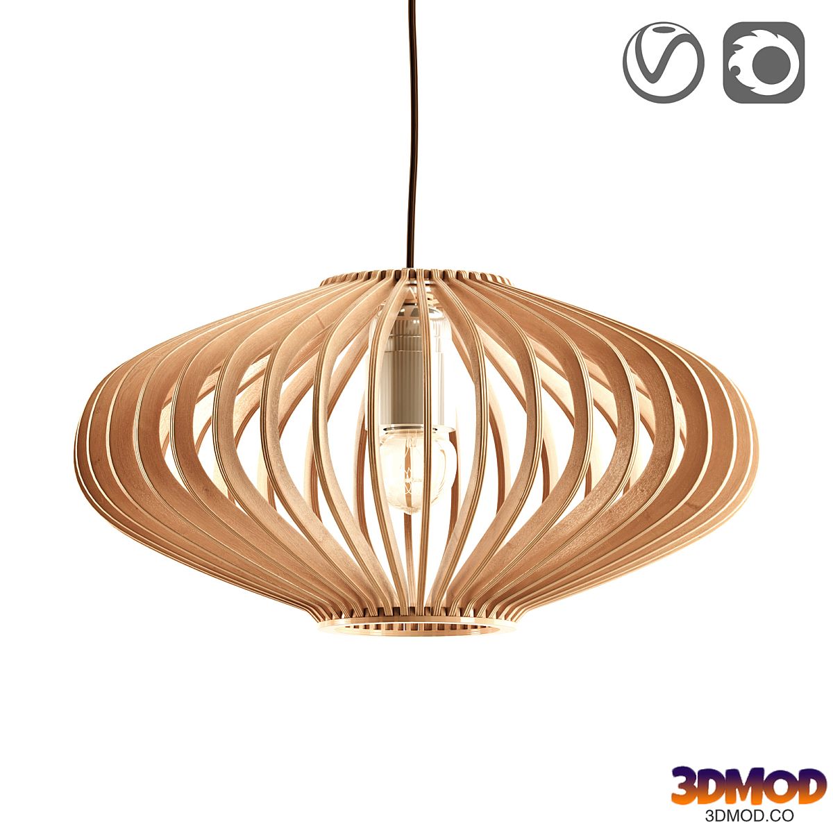 Interior pendant lamp LUMISKY