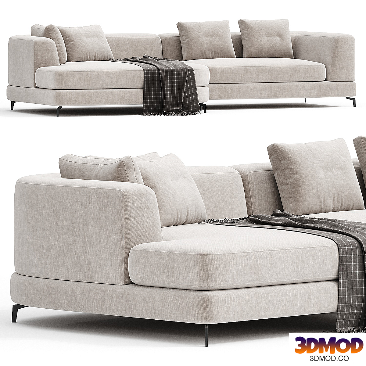 SOFA MODERNO S LEFT