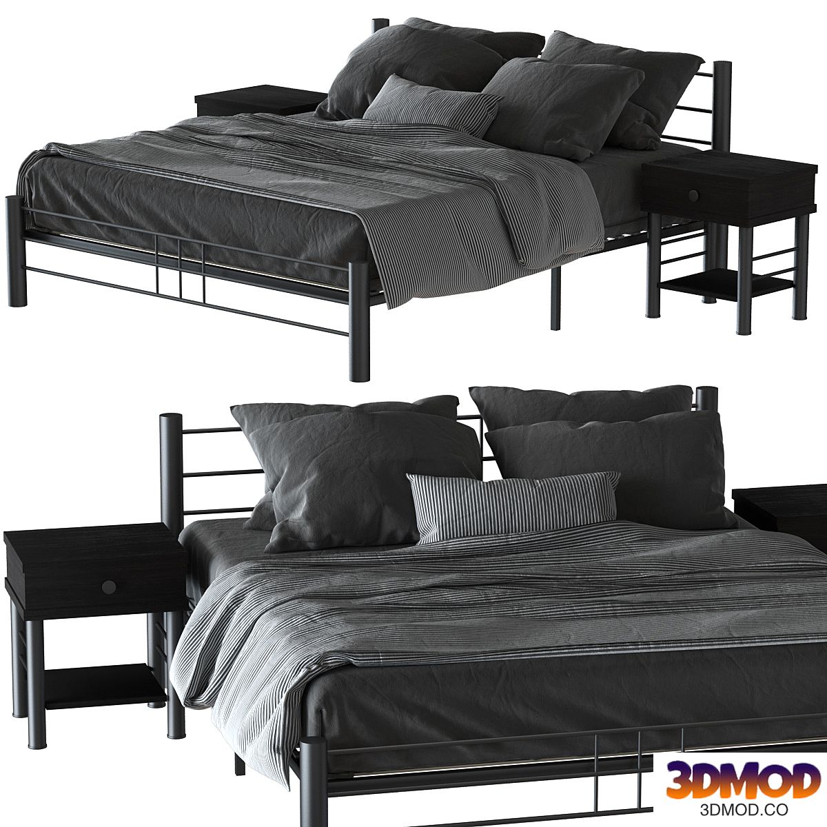 Chris metal bed