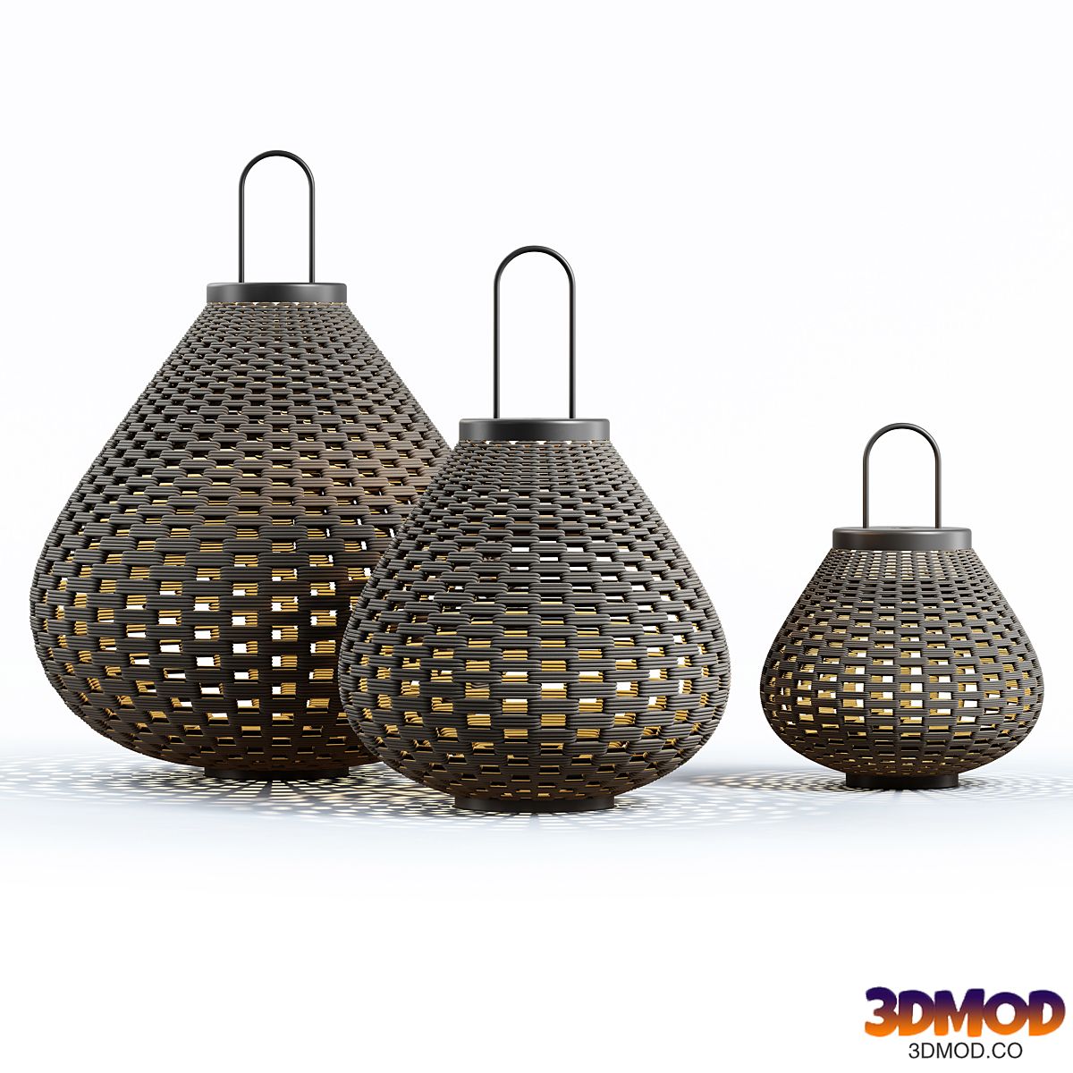 Poltrona Frau - Sparkler Lanterns by Kensaku Oshiro