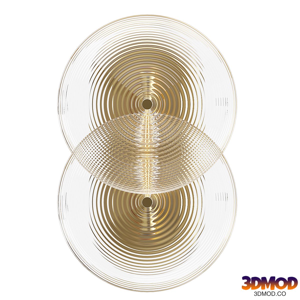 Tracy glover studio Double Rondel Sconce