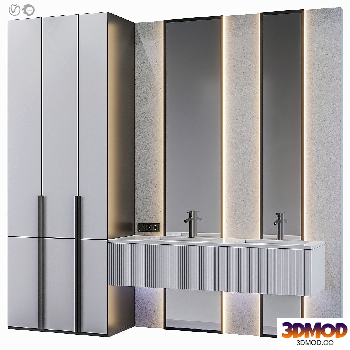 Bathroom furniture Bath Set 34