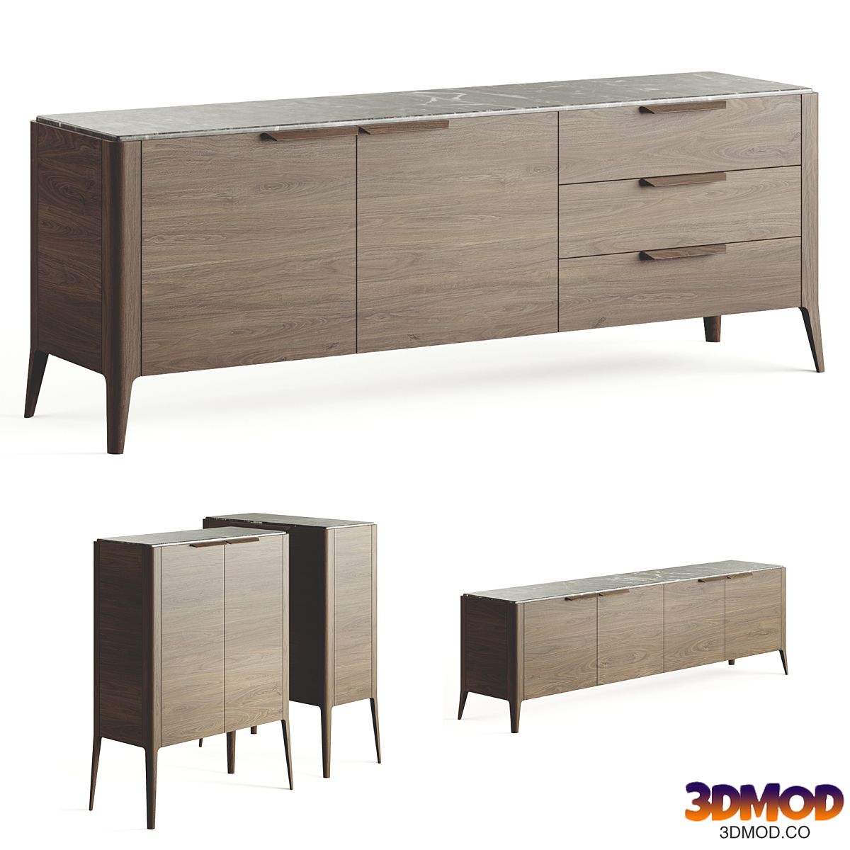 Porada Atlante Chest Of Drawers