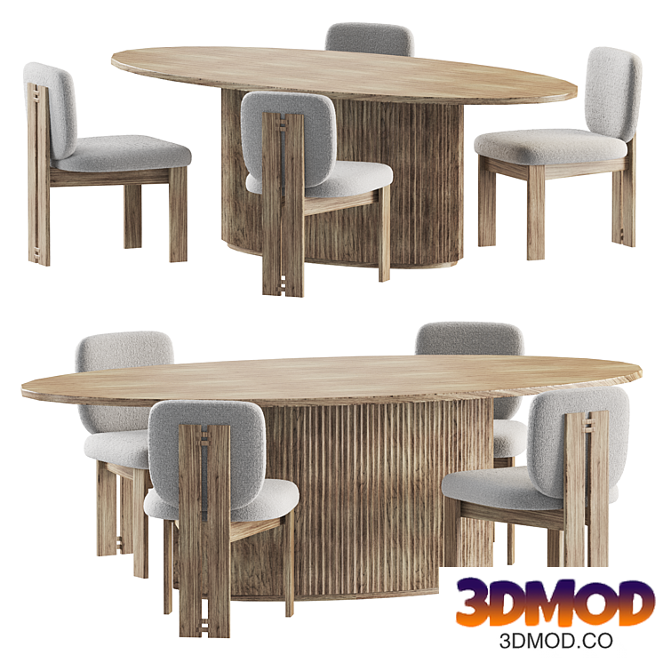 Dining set by LuluandGeorgia