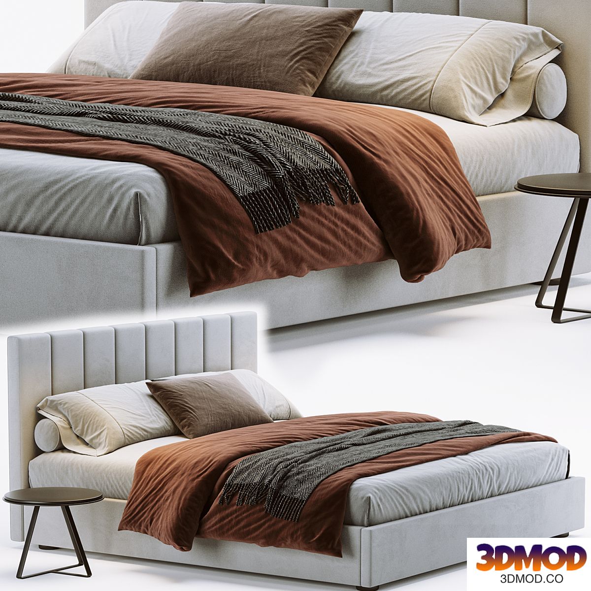 West Elm Emmett Low Profile Bed