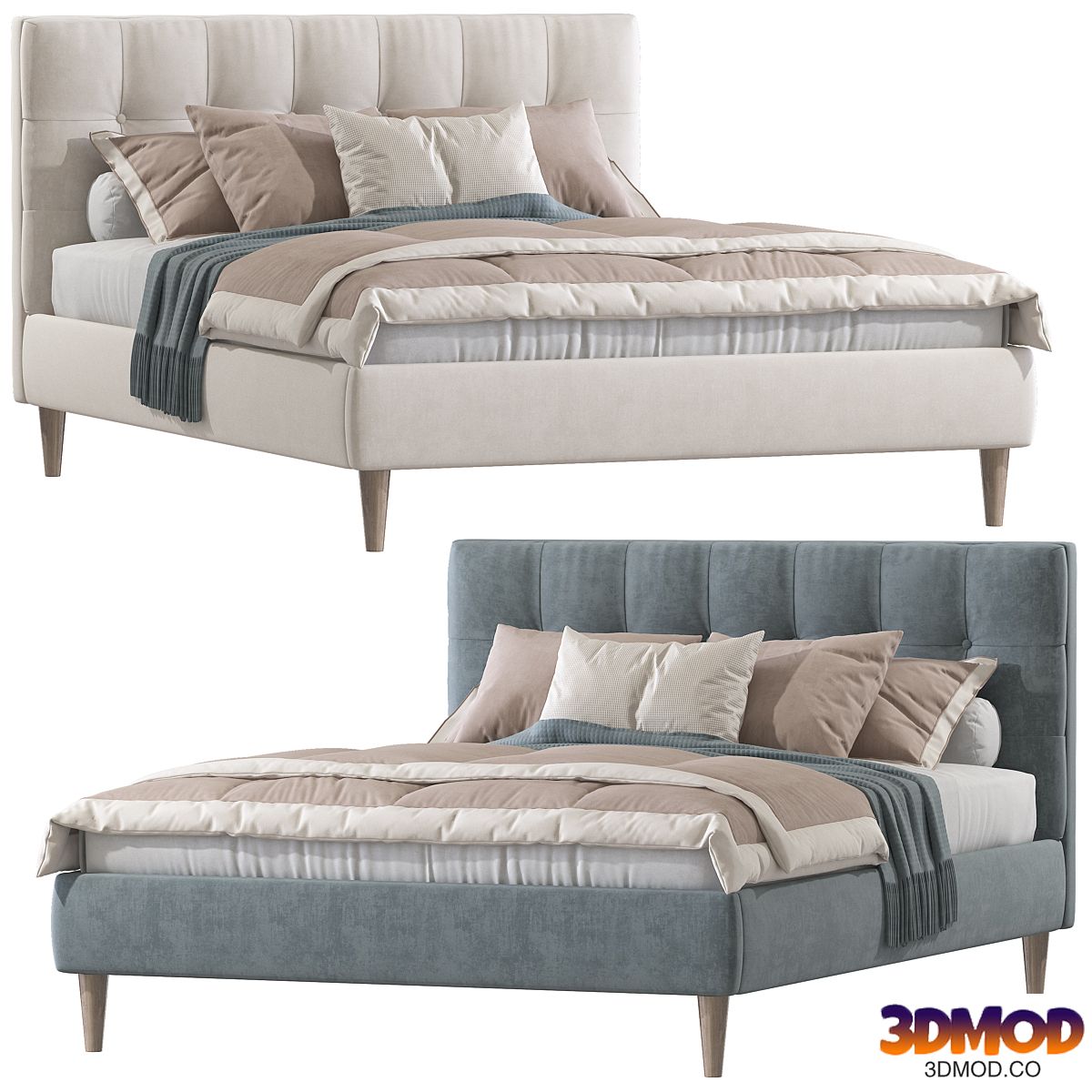 Double bed 98.