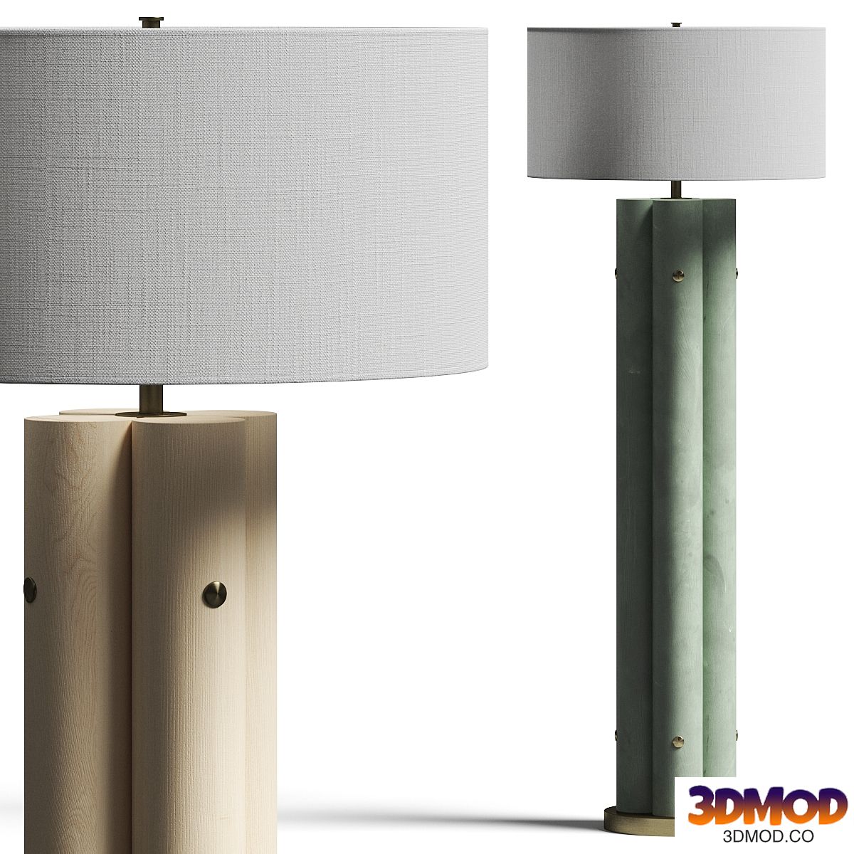 Palecek Cardiff Floor Lamp