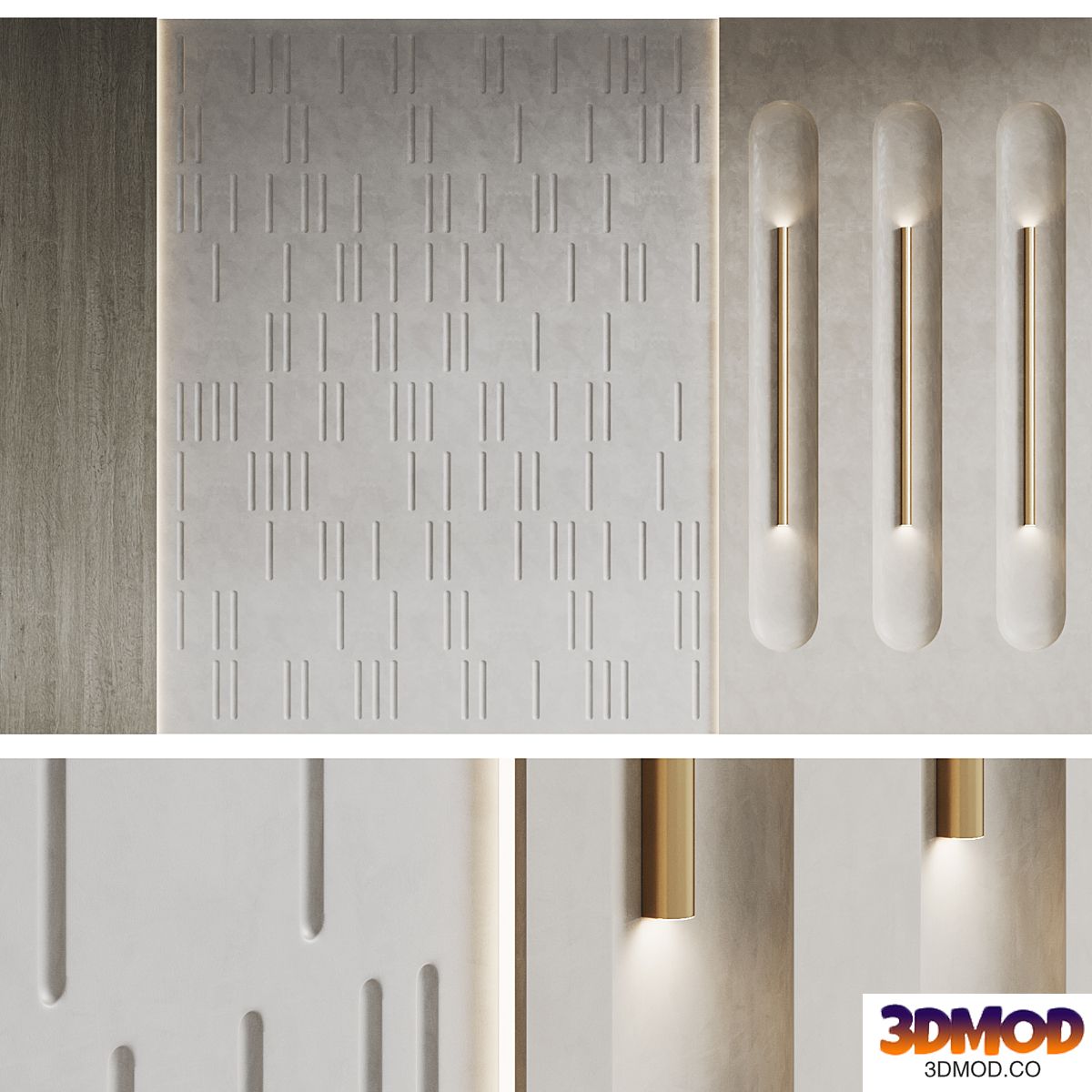 Decorative wall panel 4