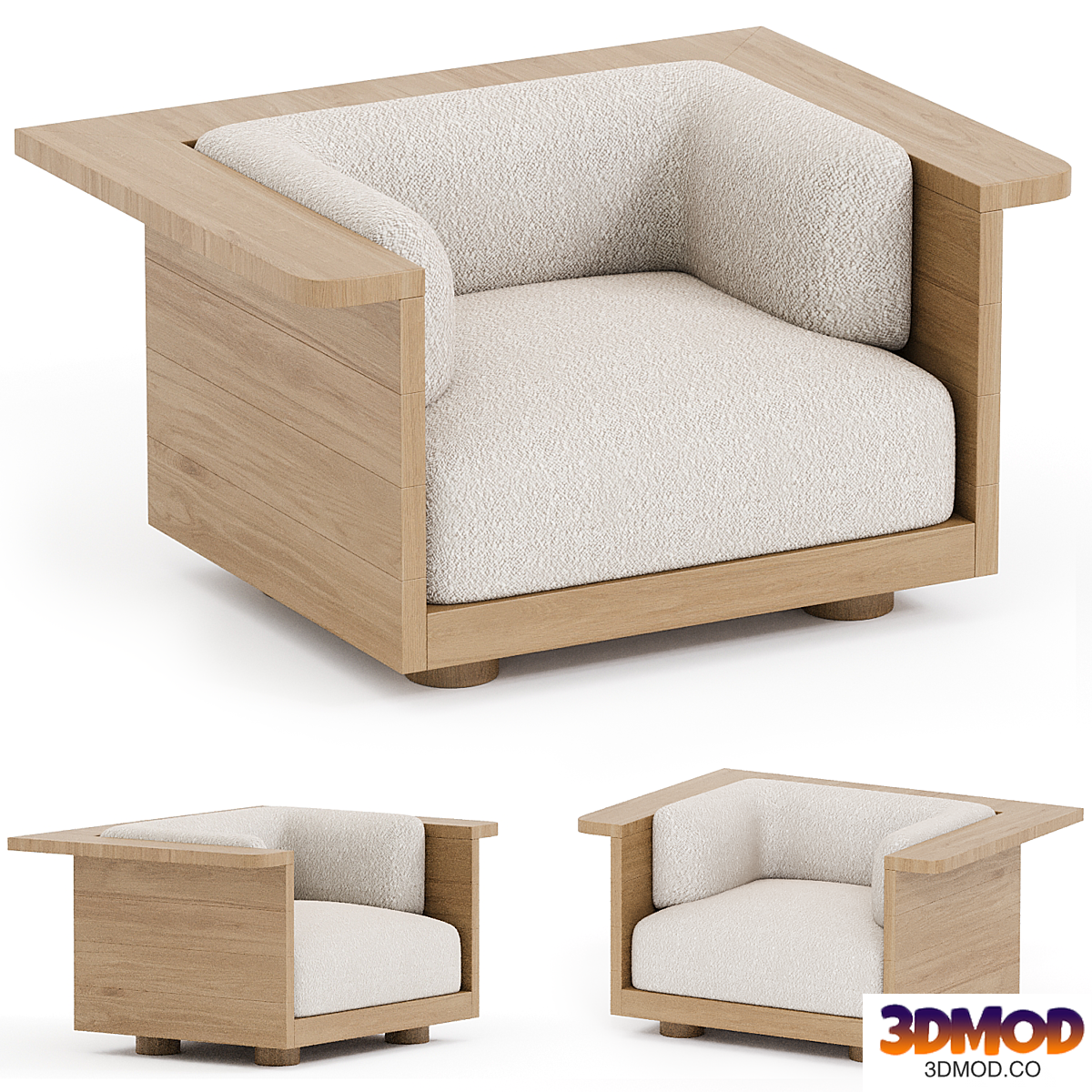 NATIV ARMCHAIR BY EMMANUELLE SIMON