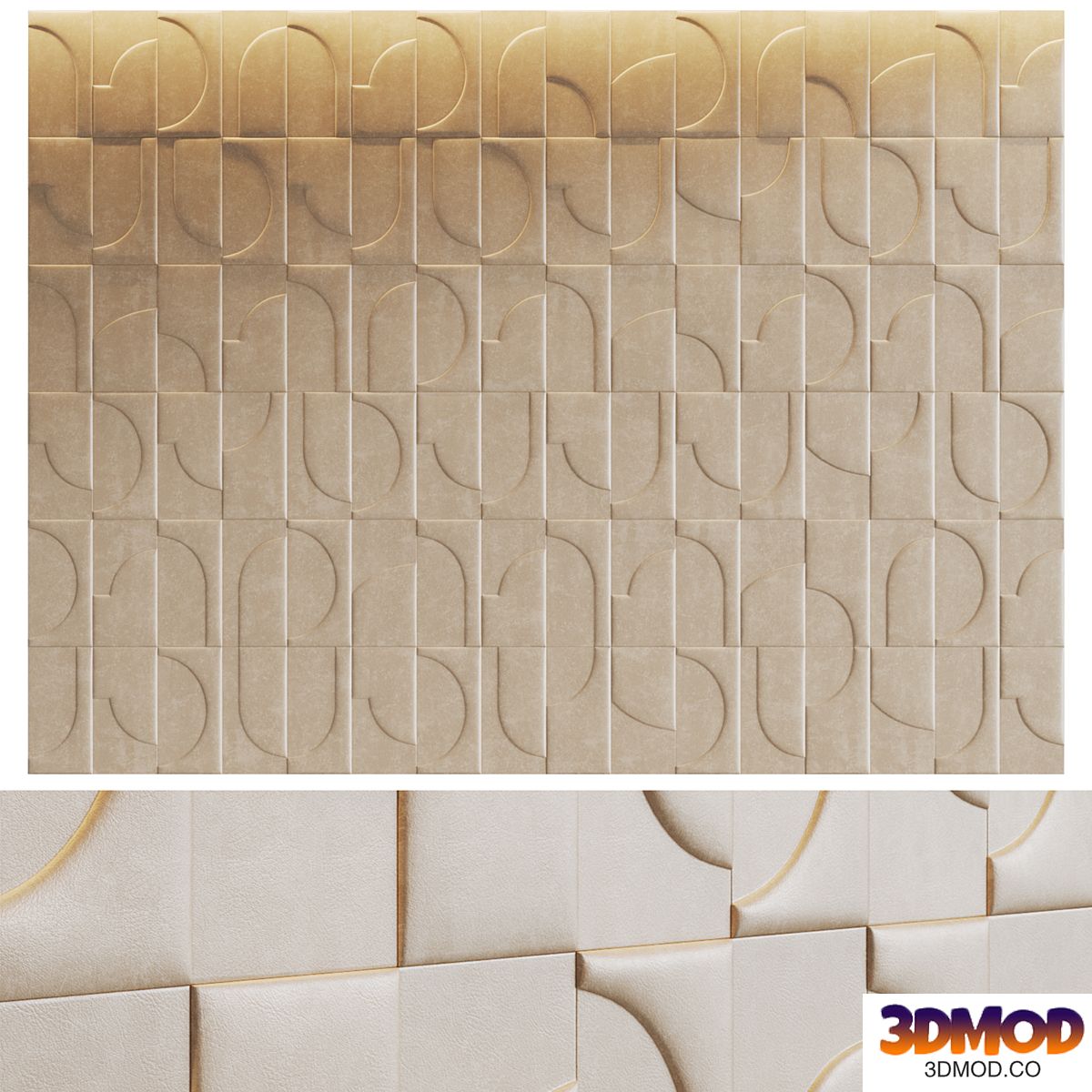 Soft wall panels Bon Ton from Studioart