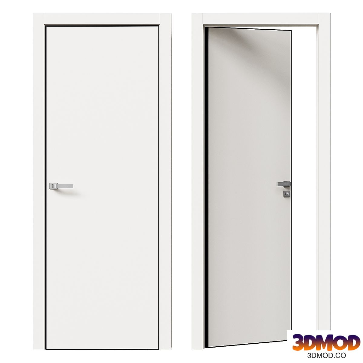 Interroom door ProfilDoors Series E model 1E