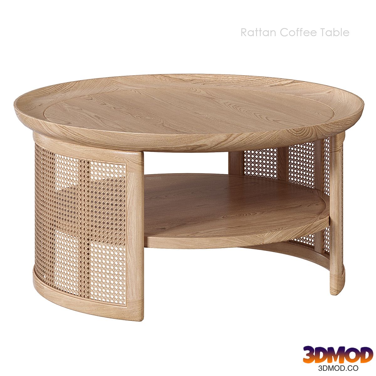 Homary Rattan coffee table