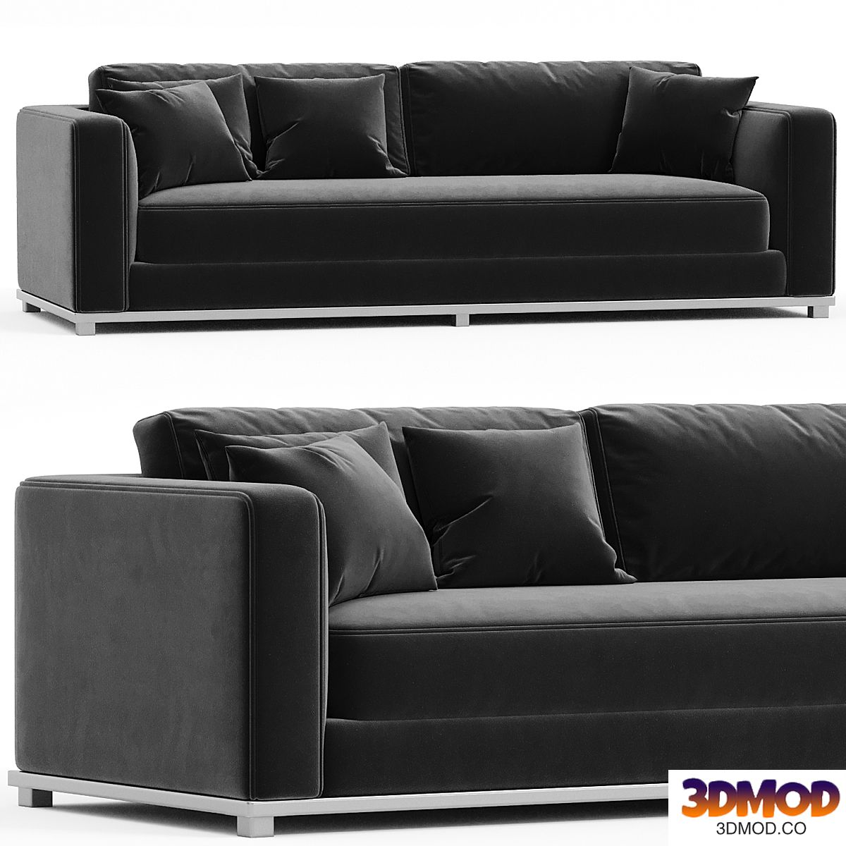 Milo Sleeper Sofa Vintage Velvet