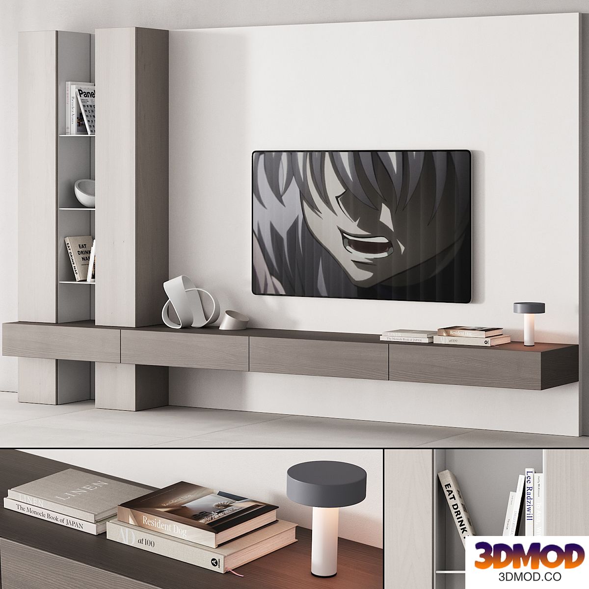 157 tv wall kit 06 neutral japandi wood 00