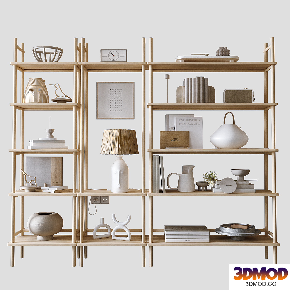 Wooden rack