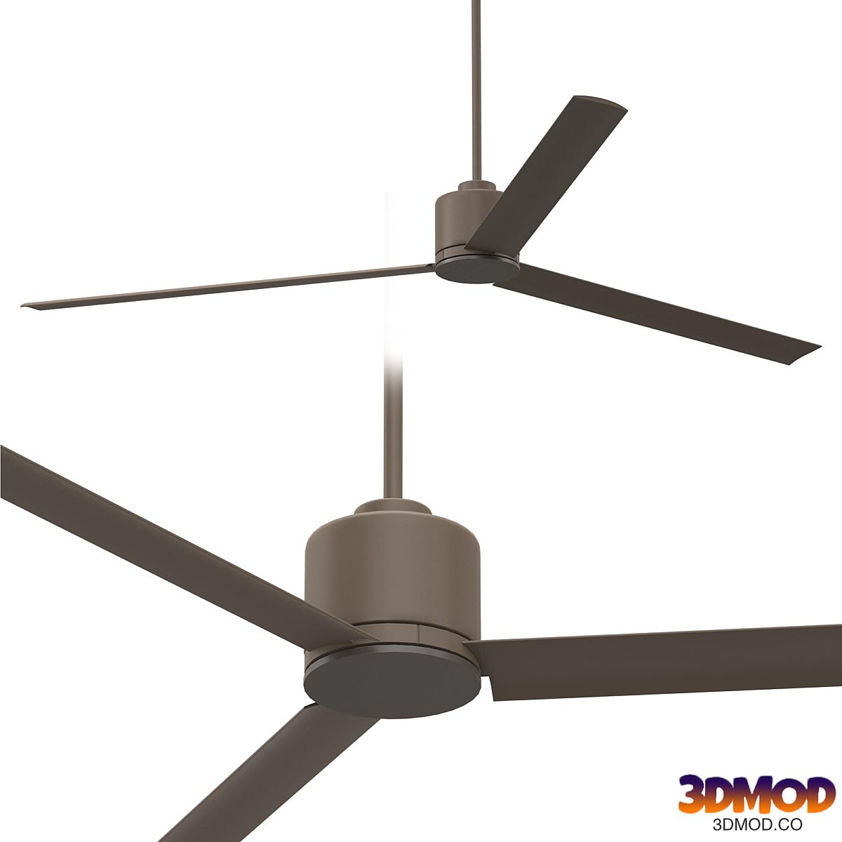 60 Status Oil Rubbed Bronze Damp Ceiling Fan