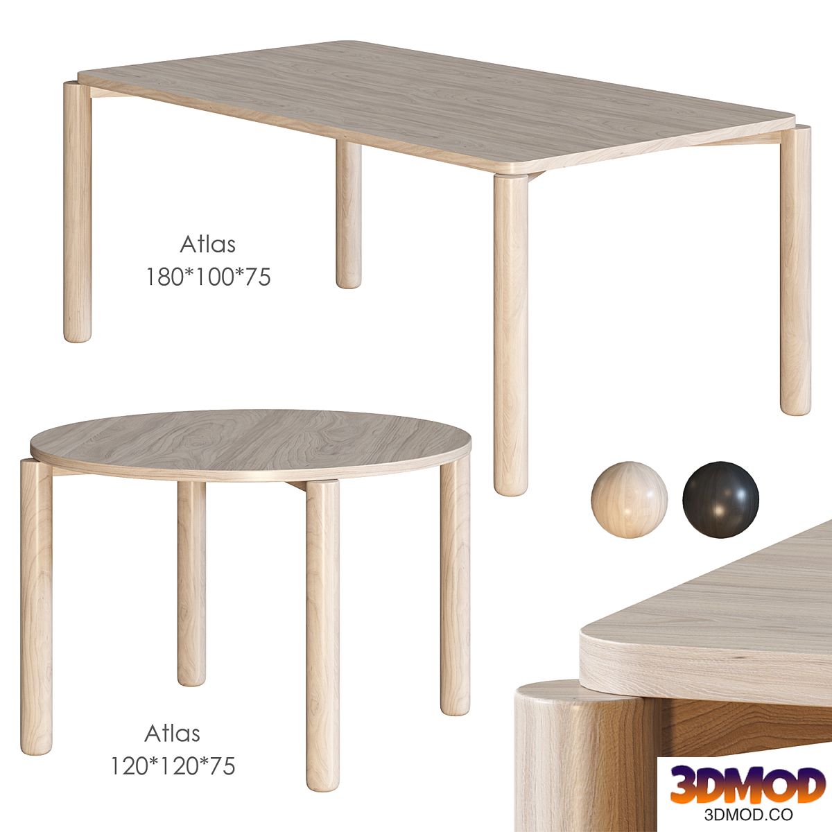 Atlas Dining table TEULAT