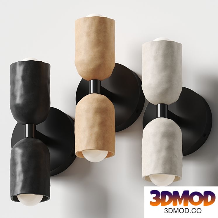 In Common With - Ceramic Up Down Sconce