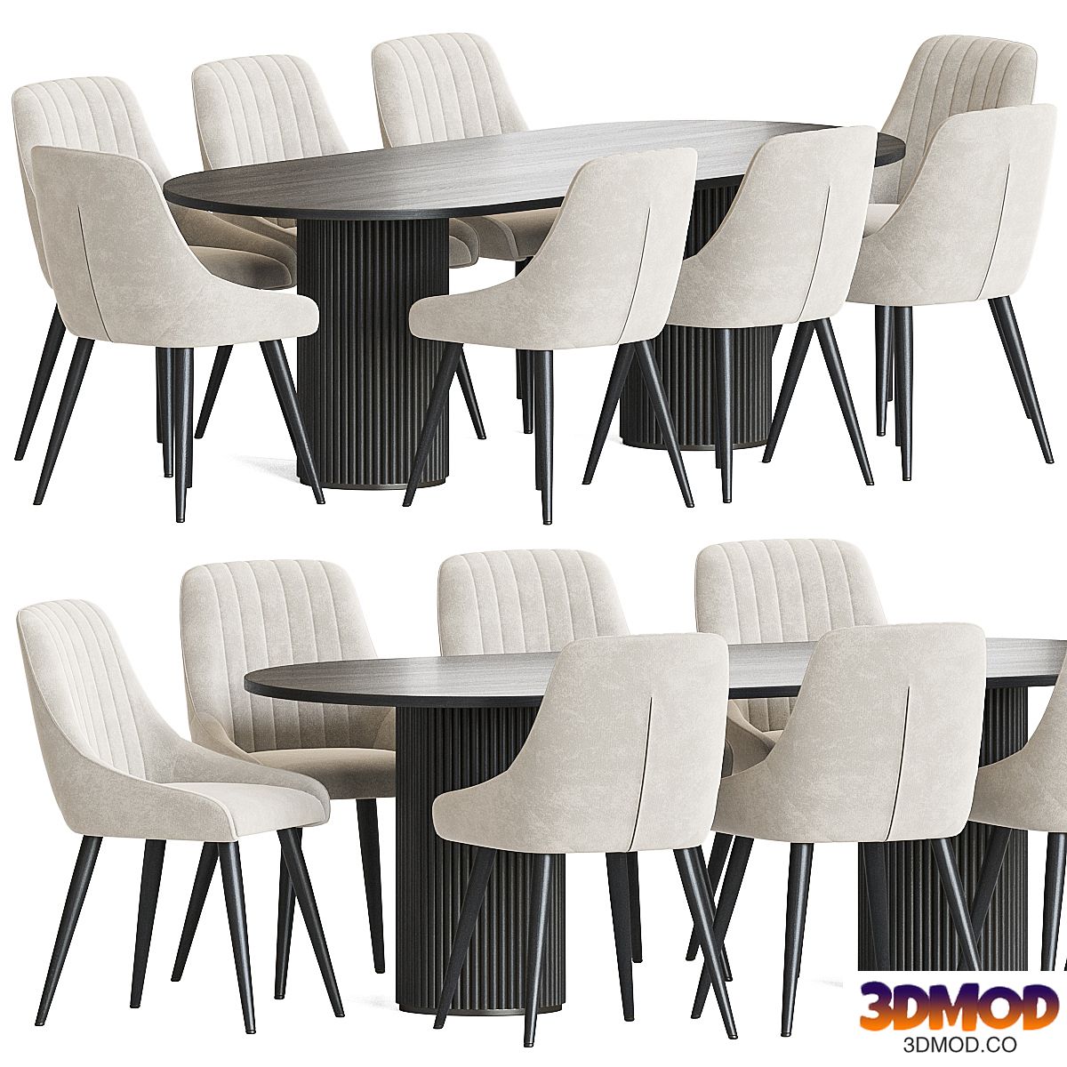 Chipman Chair Campbell Table Dining Set
